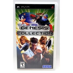 Sega Genesis Collection PlayStation Portable PSP GAME CASE ONLY *NO GAME*